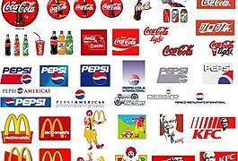 美国快餐连锁和饮料品牌logo矢
