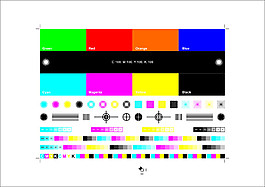 印刷色标角线十字线菲林输出色条咬口