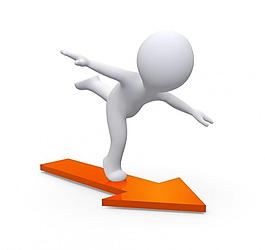 3d创意商务小人图片
