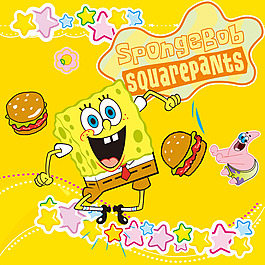 印花矢量图 可爱卡通 卡通形象 海绵宝宝 派大星 免费素材