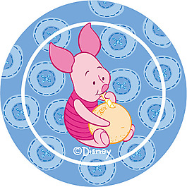 印花矢量图 动物 小猪 piglet 卡通 免费素材