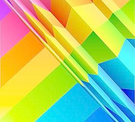 折纸设计丰富多彩的背景矢量素材库地图