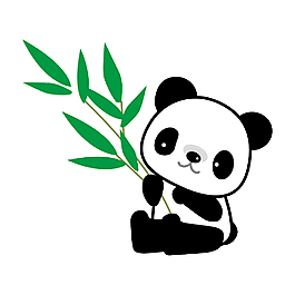 卡通熊猫头像