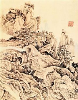 山水图 山水画 中国古画_0646