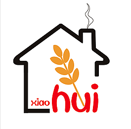 logo标志慧惠hui字厨房