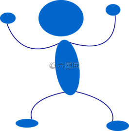 火柴人,简笔图,愤怒