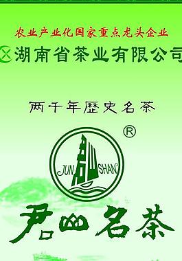 广告海报设计 君山银针 农博会图片
