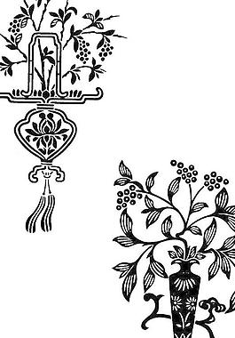 植物 瓜果纹 葡萄 花边 花纹 水果纹图片