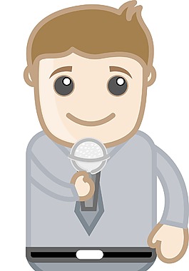 主持人-商业漫画