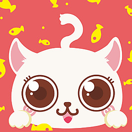 猫鱼模板下载图片_猫鱼模板下载素材_猫鱼模板下载模板免费下载-六