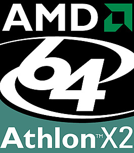 amd_64_athlon_x2(1) logo设计欣赏 amd_64_athlon_x2(1)电脑硬件标志