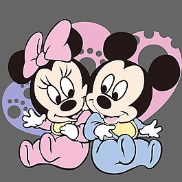 个关于卡通老鼠形象的素材