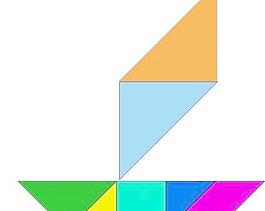 tangram-34剪貼畫