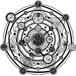 个关于"魔法阵"的素材