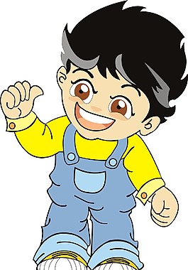 卡通男孩