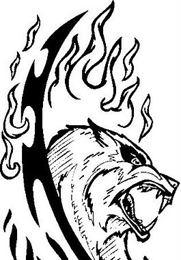 装饰图案 动物猛兽 图腾矢量素材 ai格式_07