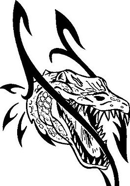 装饰图案 动物猛兽 图腾矢量素材 ai格式_01