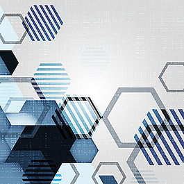 粉色六边形背景图片