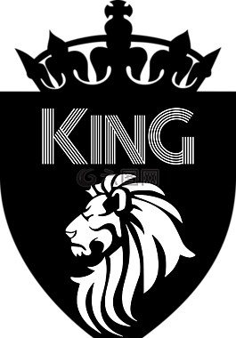 国王,会徽,狮子