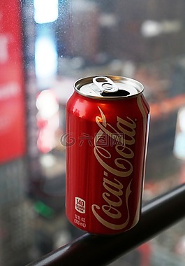 可口可乐,红色,美国
