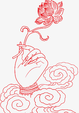 莲花佛手图片