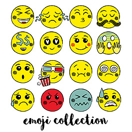 不同表情集合图片_不同表情集合素材_不同表情集合模板免费下载-六图