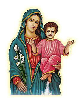 圣母耶稣画像图片 圣母耶稣画像素材 圣母耶稣画像模板免费下载 六图网