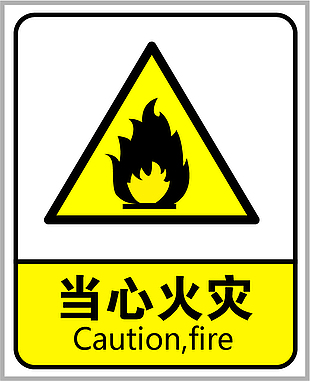 防火警示牌图片图片
